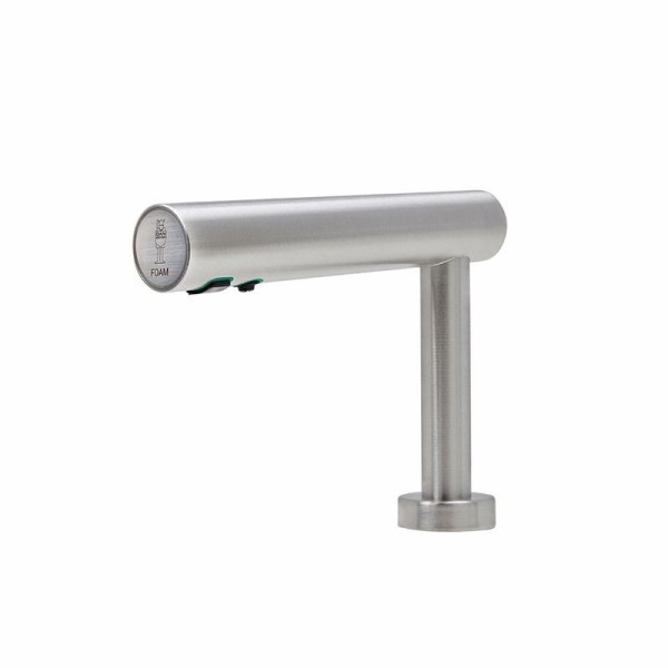 Design Seifenspender SOAPTAP aus Edelstahl für Schaumseife zu Tischmontage 1,5 L Dan Dryer 380