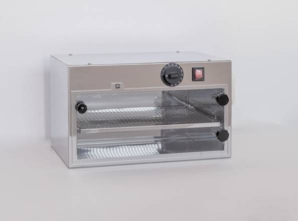UV-C radiation device STERIMULTISO steel AISI 304 total sterilization timer glass door magnetic closure Sterigam STM 35