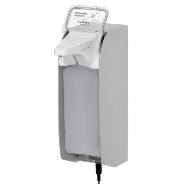IMP T DHP Touchless Euro bottle dispenser power connection stainless steel / aluminum wall mounting Ophardt 4402155, 4402153