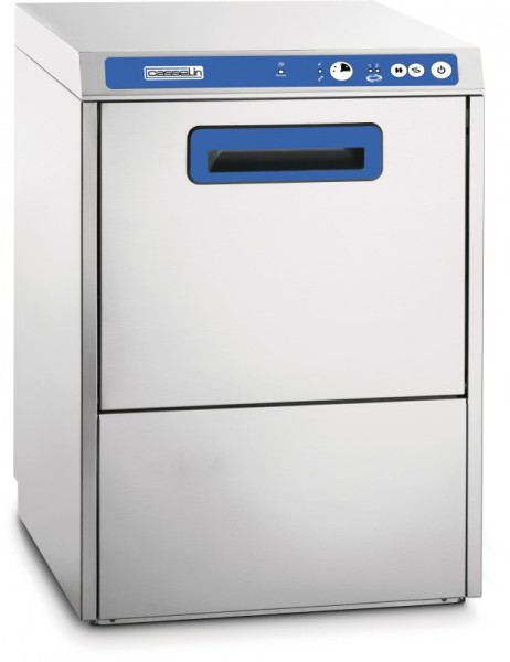 Casselin glass cup washer in stainless steel with drain pump and water softener Casselin CLVD