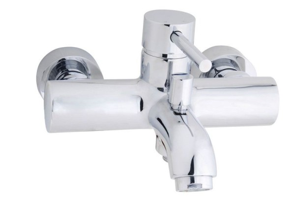 Wiesbaden Cadans wall mounted bath tap or mixer in chrome look, normal pressure, Art.nrs. 29.4106
