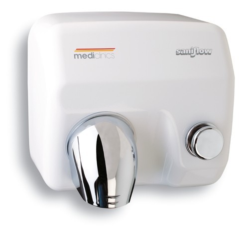 Mediclinics Saniflow hand dryer 2250 watts Mediclinics 12260,1228