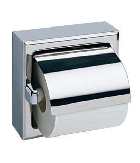 Bobrick Toilettenpapierhalter mit Haube in Edelstahl Bobrick  