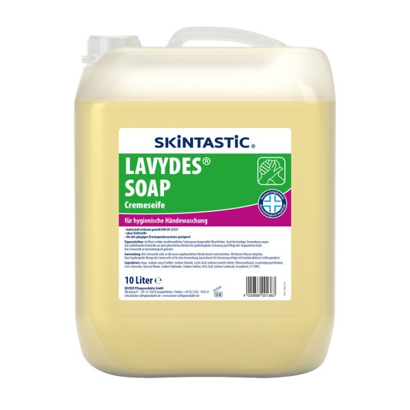 Eilfix Lavydes hygienische Cremeseife mit antibakteriellen Zusätzen DIN EN 1499