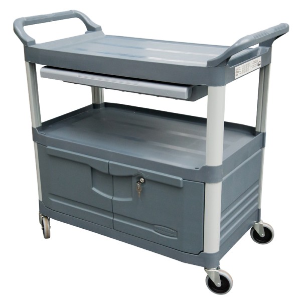 X-tra Cart incl. drawer and cabinet, Rubbermaid grey Rubbermaid  VB 004094