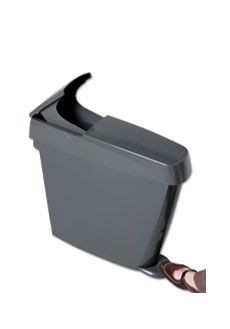 Feminine hygiene bins - Sanibin 20 liter - With handle and foot pedal - Very hygienic Pelsis FHB20W,FHB20G
