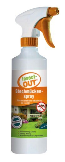 Insect-OUT® Stechmückenspray gebrauchsfertig 500 ml - Wirkstoff der Chrysantheme