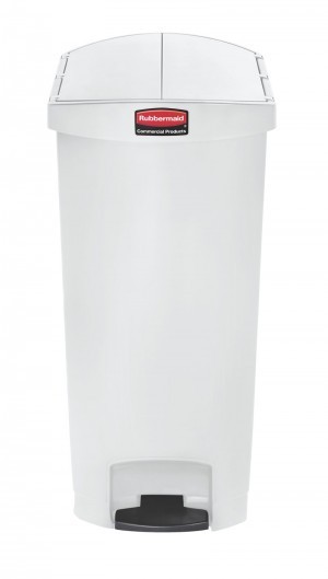 RUBBERMAID Slim Jim® Kunststoff-Tretabfallbehälter mit Pedal an der Schmalseite 68 L Rubbermaid RU 1883551