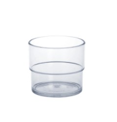 20 piece Set Allround Cup 0,2l SAN crystal clear of plastic Schorm GmbH 9060