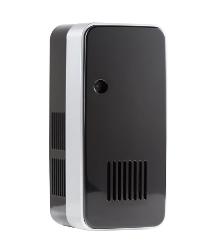 Black PQSmart air freshener 14249 for wall mounting by MediQo-line