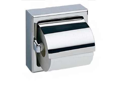 Bobrick B-6699 single toilet tissue dispenser bright polished or satin finish Bobrick  B-6699 / B-66997
