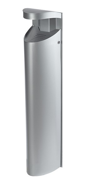 Koa Standaschenbecher oder Wandascher 6L aus Stahl
