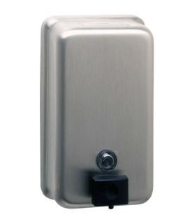 BOBRICK B-2111 soap dispenser vertical 1,2 L stainless steel satin finish Bobrick  B-2111