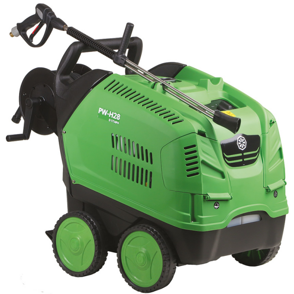 Hot water high-pressure cleaner with hose reel IPC IDAC41027