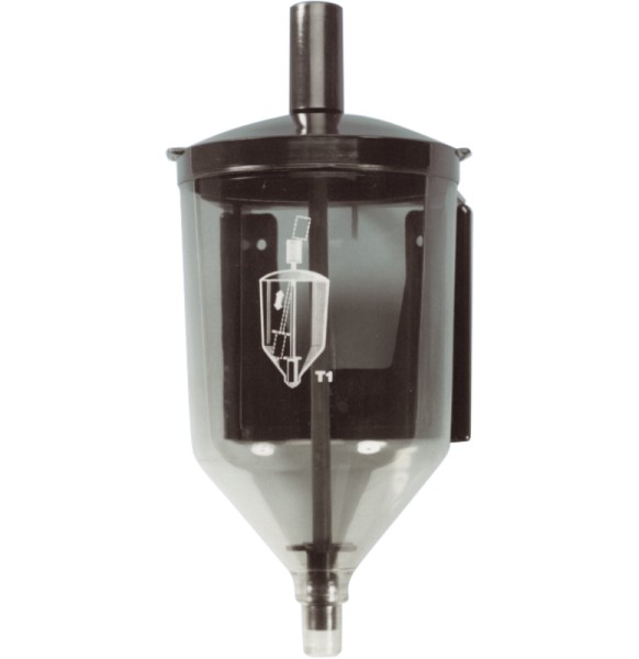 Metzger grey paste dispenser 2500 ml made of ABS plastic, with wall bracket JM-Metzger GmbH  PS2501
