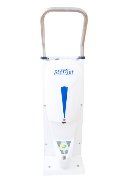 STERIJET mist atomizer with mobile holder Sterigam ST300 foot and shoe disinfection