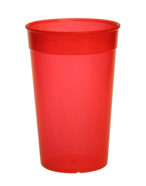 Plastic reusable cup colorful 0,2l - 0,5l light and versatile Schorm GmbH 9025