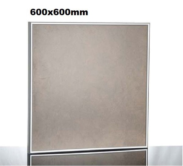 Flat heater with ceramic surface for wall mounting 400 watt Elbo-Therm
