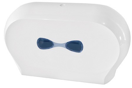Marplast Double toilet paper dispenser in white plastic MP 773 Marplast S.p.A.  773