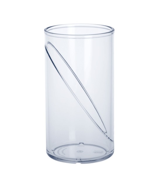 water glass 0,25l SAN crystal clear of plastic reusable Schorm GmbH 9085