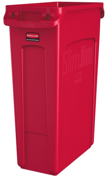RUBBERMAID Slim Jim® Abfallbehälter mit Lüftungskanälen 87 Liter Rubbermaid RU 1956187