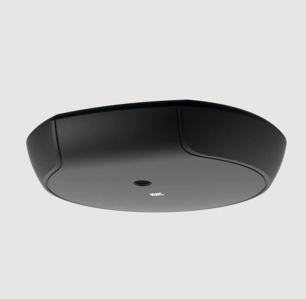 F5 Smart Urinal Sensor for ceiling mounting for central flushing of urinal systems in a room Black KWC F5EF3009