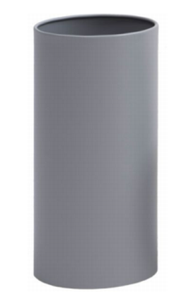 Graepel G-Line Pro Pieno umbrella stand made of silver painted steel 1.4016 G-line Pro  K00021699