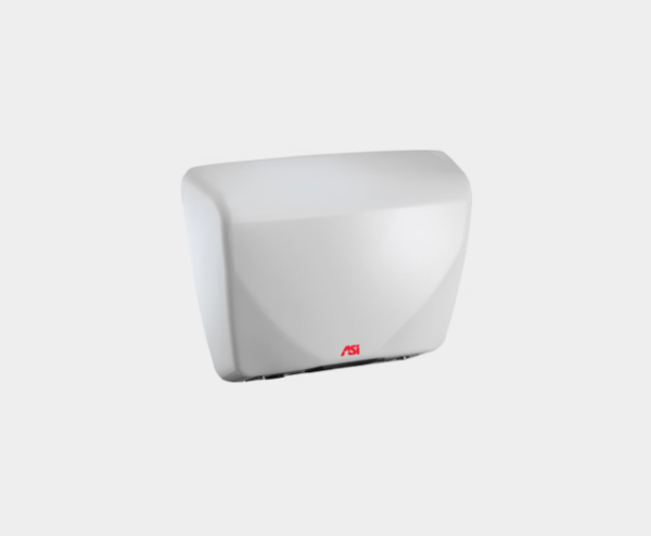 Contactless hand dryer with steel cover White ASI