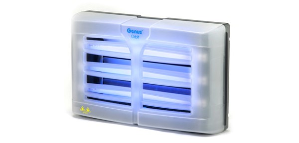 Genus¨ Orbit Jet insect killer 3 x 15W lamp sleeved with the protection class IP65 Brandenburg ORB45-2TX651X032
