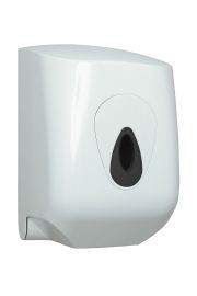 PlastiQline  centre pull dispenser made of white plastic aviable in 2 different sizes PlastiQ-line 5536,5537