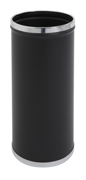 Umbrella stand stainless steel edge black, chrome   VB 963300