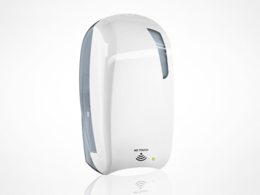 Marplast soap dispenser with infrared sensor in white