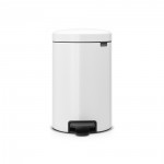 Brabantia pedal waste bin NewIcon 12 litre with soft closing lid and plastic bucket Brabantia  111969, 113468, 112003, 113529, 113543, 113567, 113581, 113604, 113628, 