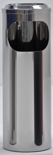 Graepel G-Line Pro BORMIO S Maxi indoor Standascher aus poliertem Edelstahl 1.4016 G-line Pro K00031980