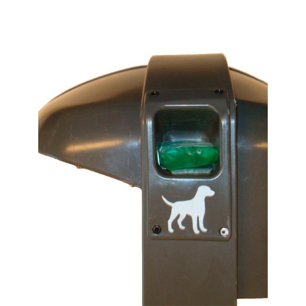 Abfallsammler Cibeles, 50 Liter, mit Spender für Hundenkottüten   31061617