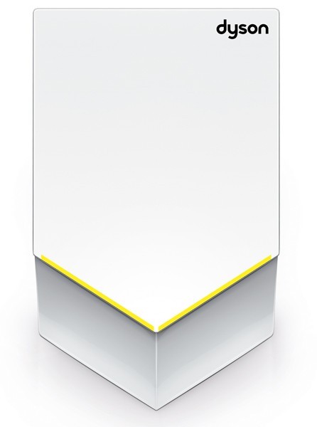 Dyson white handdryer V 35 procent quieter made of polycarbonat 1600W Dyson  25772-01