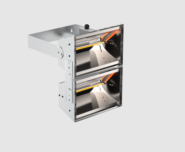 Vertical aluminum heater 4000 watt Mo-el 892P