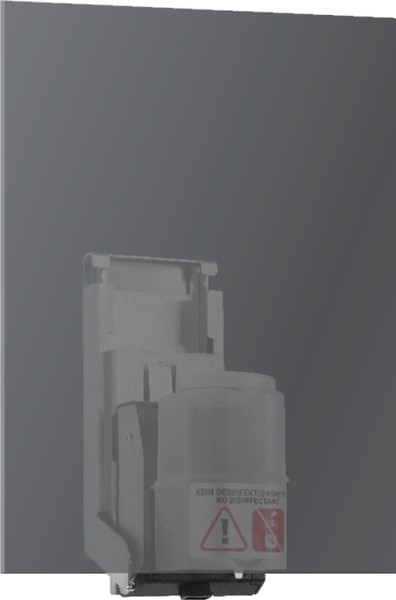  Wagner-EWAR  WP174e Sensor-Seifenspender hinter Spiegel 200ml Edelstahl matt Flüssigseifen Nachfülbar Seife Hygiene Waschraum 