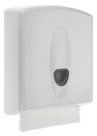 PlastiQline 2020 paper towel dispenser made of plastic with lock for wall mounting PlastiQline 2020 3240