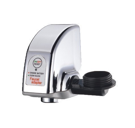 Water saver with the Auto Spout Automatic faucet adapter, with auto-adjust sensor   Auto Spout
