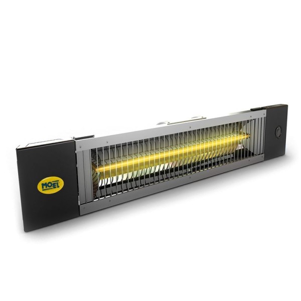 Moel Petalo Infrared Heater with chains for ceiling mounting