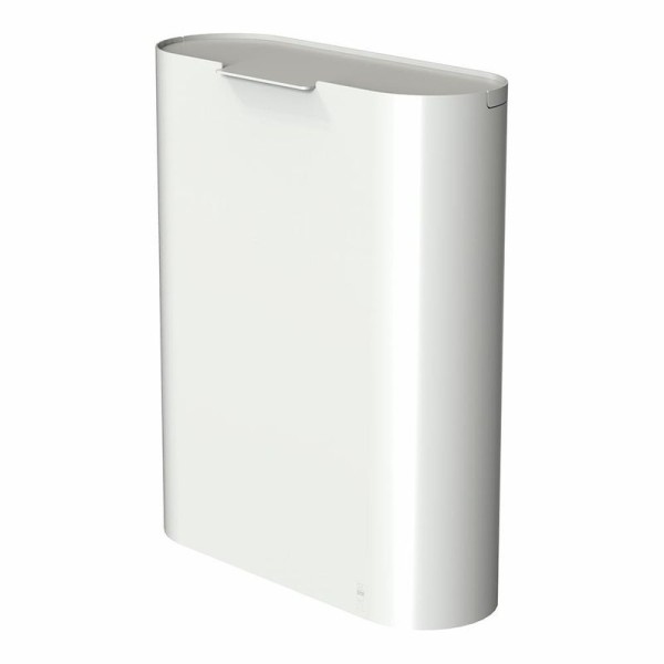 Hygiene box stainless steel white Feminine hygiene Dan Dryer Björk wall mounting hinged lid 3300