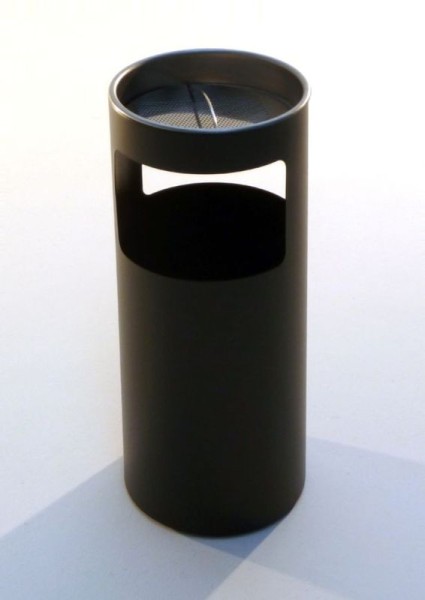 Graepel G-Line Pro LIVIGNO Standascher aus Chromstahl 1.4016,  schwarz lackiert G-line Pro K00031922