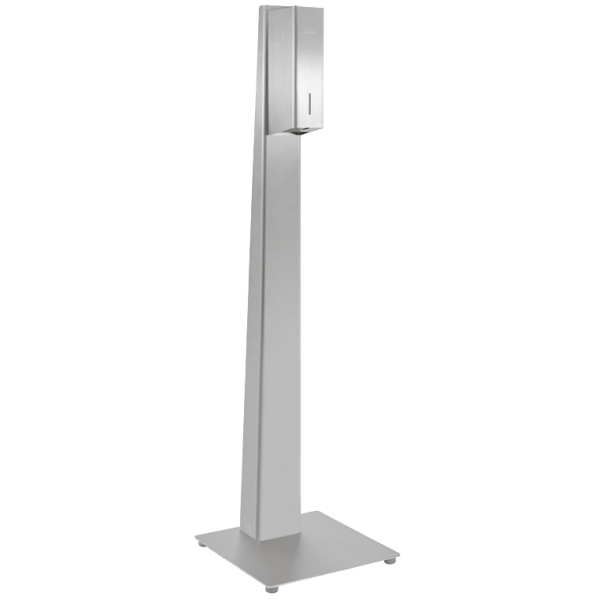 Hygiene station standing model, brushed stainless steel, non-contact Wagner-Ewar 727830