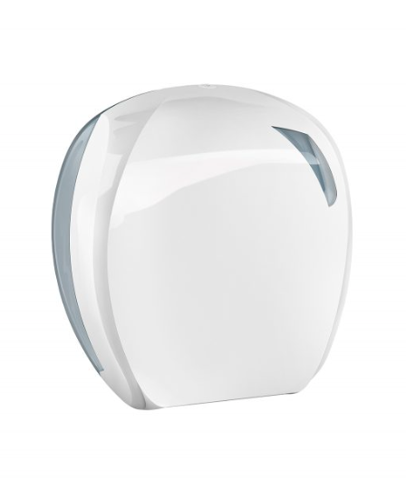 White toilet paper dispenser MINI roll ø 24 cm wall mounting Marplast MP907