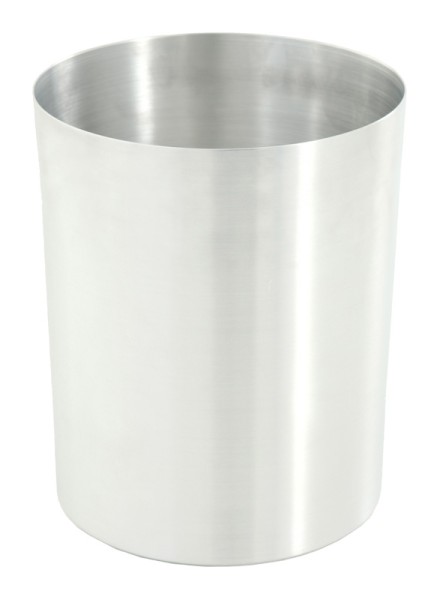 Aluminium waste paper bin 13 litres aluminium   VB 051328