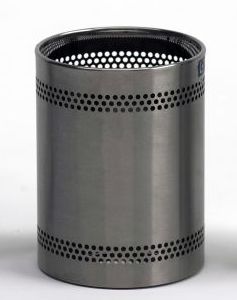 Graepel G-Line Pro Scopinox Paperbasket 8 liters - brushed stainless steel G-line Pro  Scopinox Papierkorb Edelstahl gebrstet