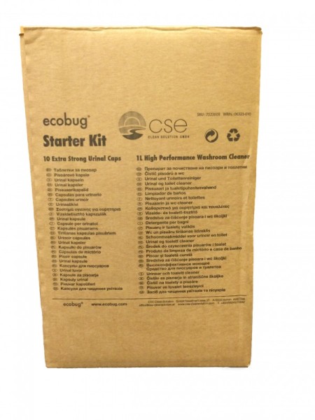 EcoBug¨ all in all sarter kit - for the waterless urinal system Ecobug E1001,E1004,E1056
