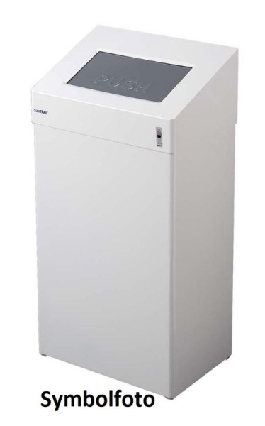 Dan Dryer Classic Design waste bin 50L made of white-painted stainless steel Dan Dryer A/S 3400246