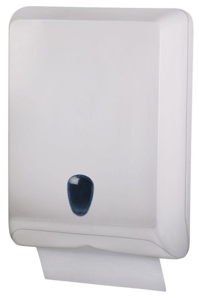 Marplast hand towel dispenser MP830 - V-fold or Z-fold made of plastic in white Marplast S.p.A.  830White